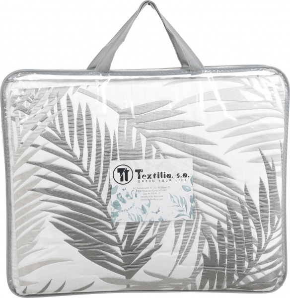 Покрывало Guadalest C1 235x270 см Textilia белый с рисунком 