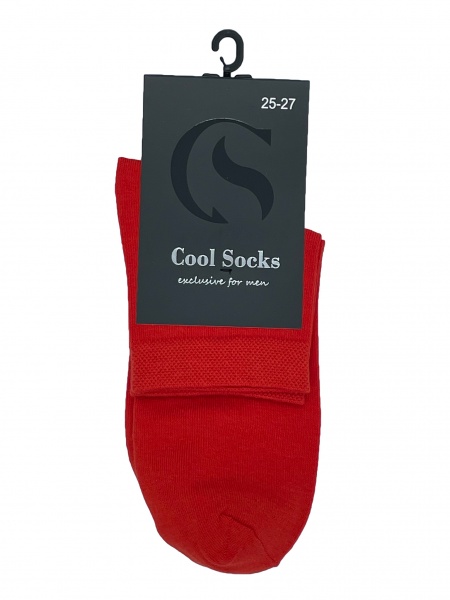 Шкарпетки чоловічі Cool Socks 173015 р. 25-27 червоний 1 пар 