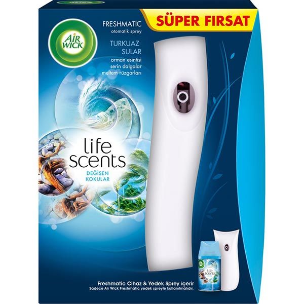 Автоматический освежитель воздуха Air Wick Life scents Голубая лагуна 250 мл