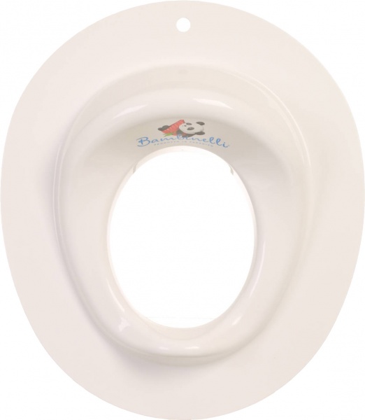 Накладка детская на унитаз Bambinelli белый 36.5x32x9 см