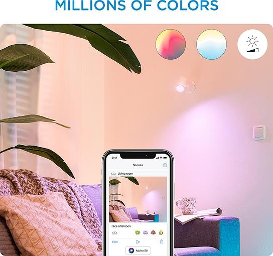 Светильник светодиодный WIZ IMAGEO Spots 3х5W 2200-6500K RGB Wi-Fi белый 