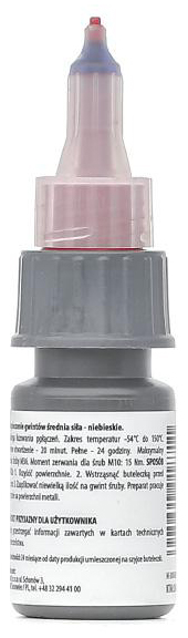 Фіксатор різьби Moje AUTO 20-B01 синій 10 мл