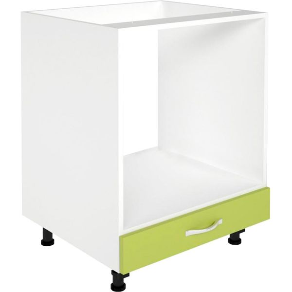 Тумба нижняя под духовку МС Варшава НДш 60/82/52 лайм Грейд