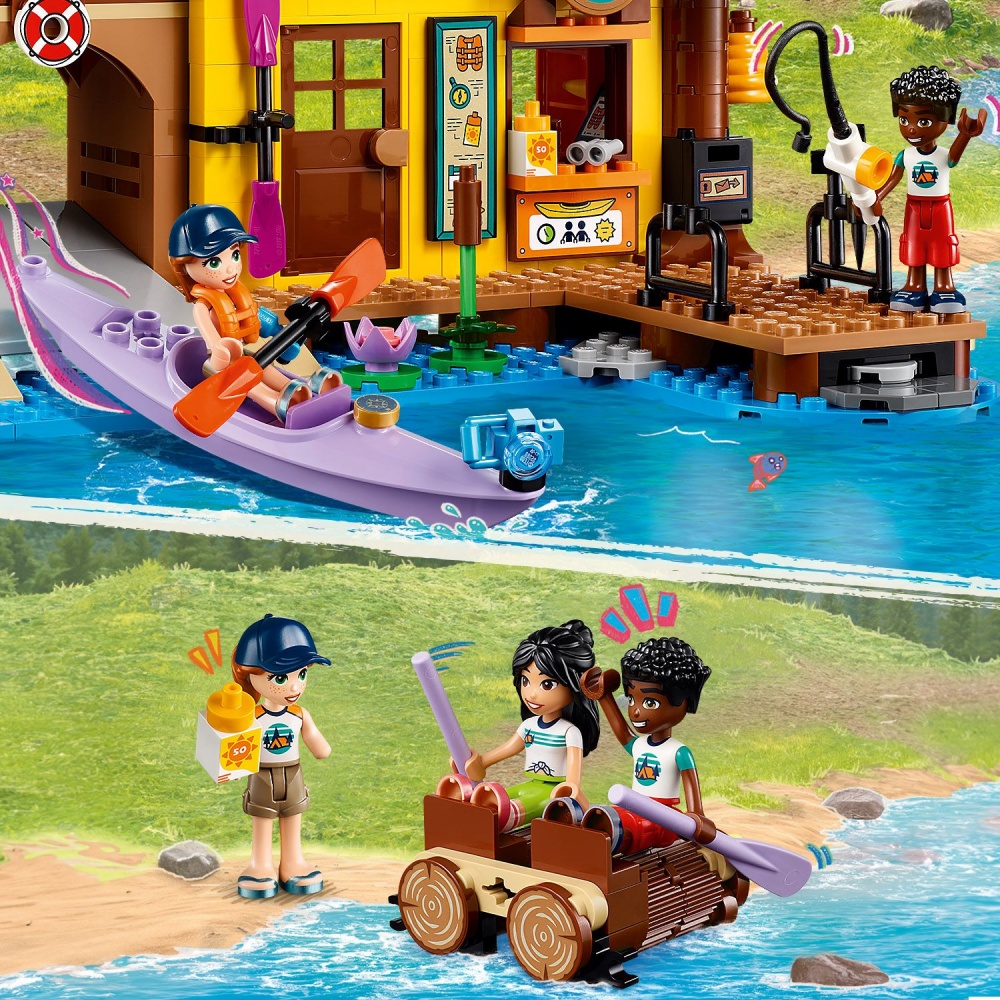 Конструктор LEGO Friends Водні види спорту в таборі пригод 42626