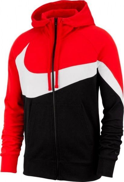 Джемпер Nike M NSW HBR HOODIE FZ FT STMT AR3084-657 р. L червоний