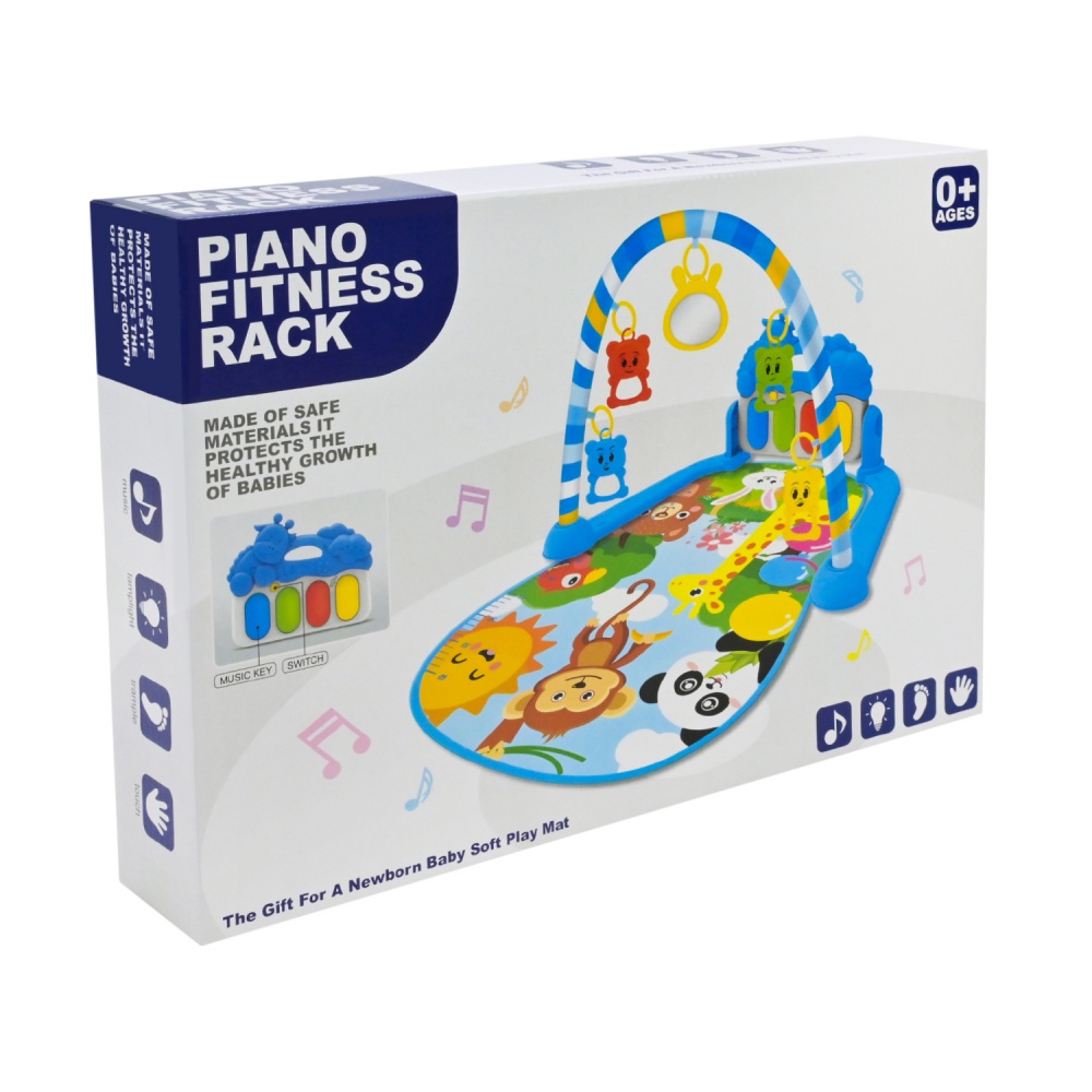 Ігровий килимок Shantou з брязкальцями + музикальна панель з великими клавішами YT602