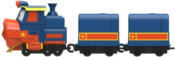 Потяг з вагоном Silverlit Віктор Robot Trains 80179