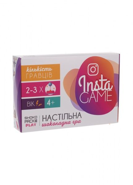 Шоколадный набор Shokopack игра Инстагейм 100 г 