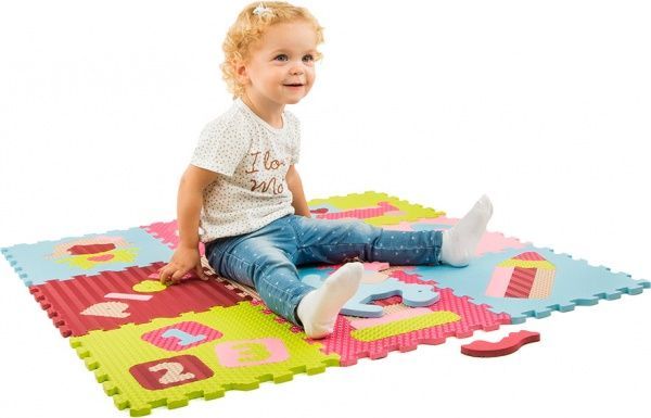 Коврик-пазл Limpopo «Интересные игрушки» GB-M1707 92х92 см