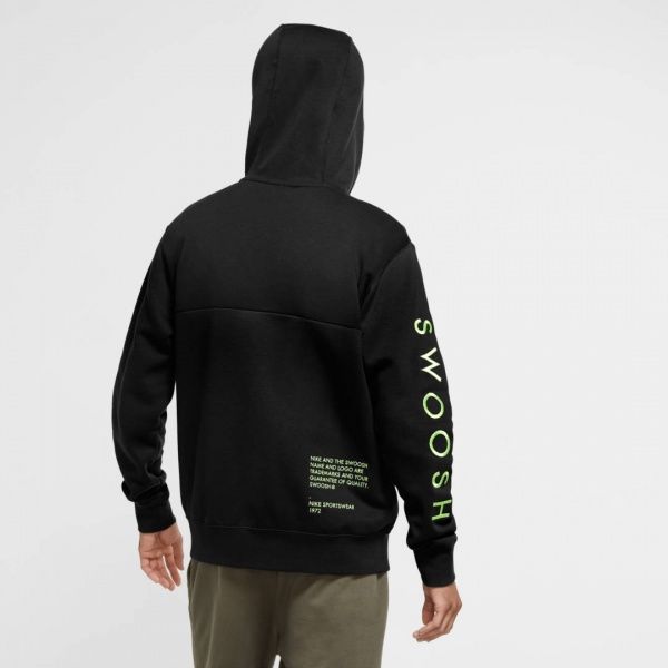 Джемпер Nike M NSW SWOOSH HOODIE FZ SBB CU3901-011 р. S чорний