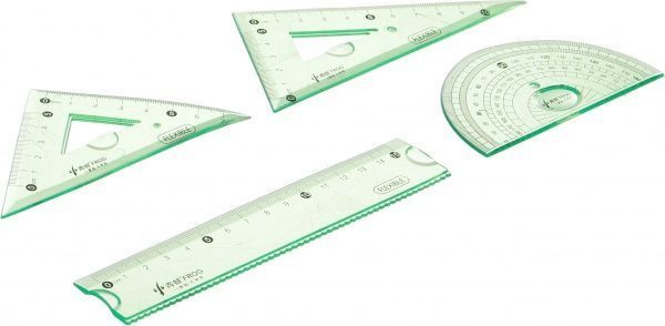 Набір лінійок Планета Юпітер 4 шт.