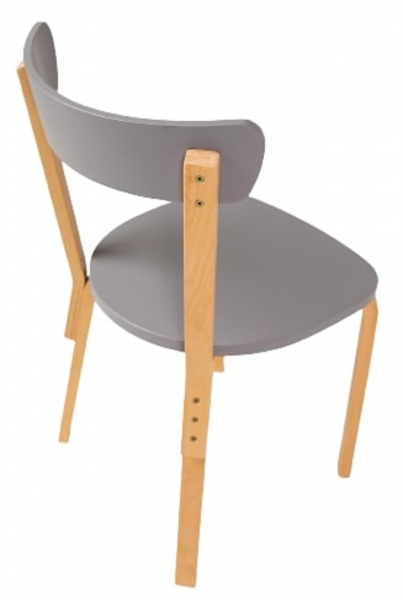 Стул Scandi серый /бук