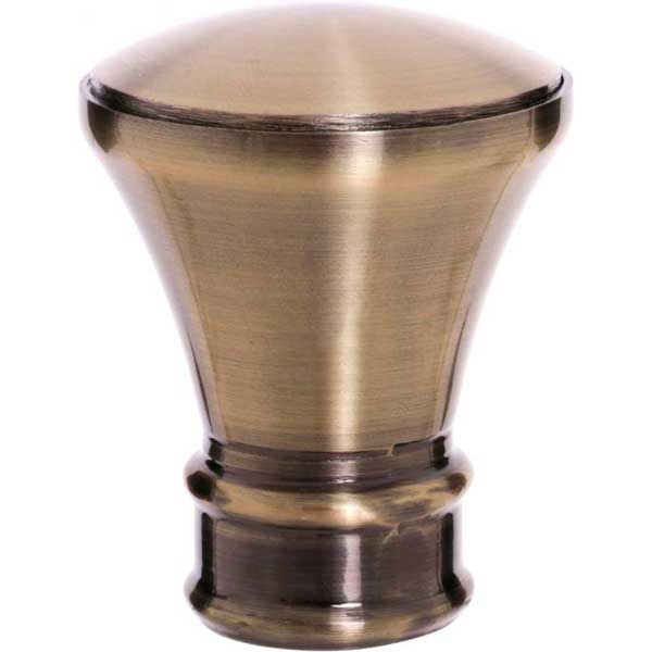 Наконечник Cardinal Колозео наборной d25 мм античное золото 