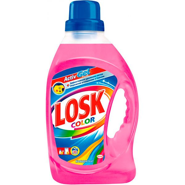 Гель для машинного та ручного прання Losk Color 1 л