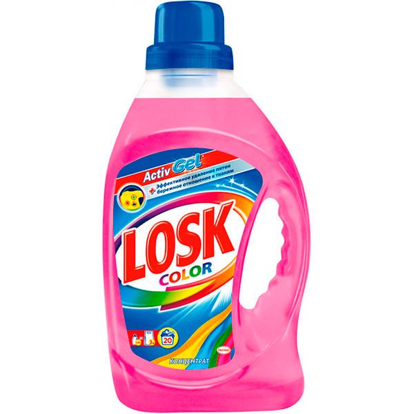 Гель для машинной и ручной стирки Losk Color 1 л