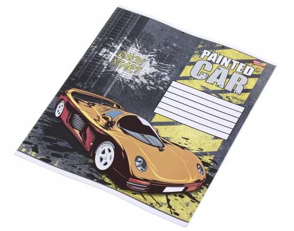 Зошит шкільний 12 аркушів у лінійку дизайн в асортименті Мрії збуваються