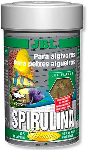 Корм JBL для риб Spirulina100 мл пластівці 30004