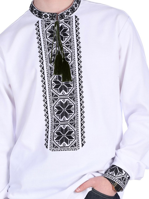 Рубашка Эдельвика белый р. L 132-24/09