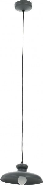 Підвіс Nowodvorski 5072 1x60 Вт E27 сірий Concrete 