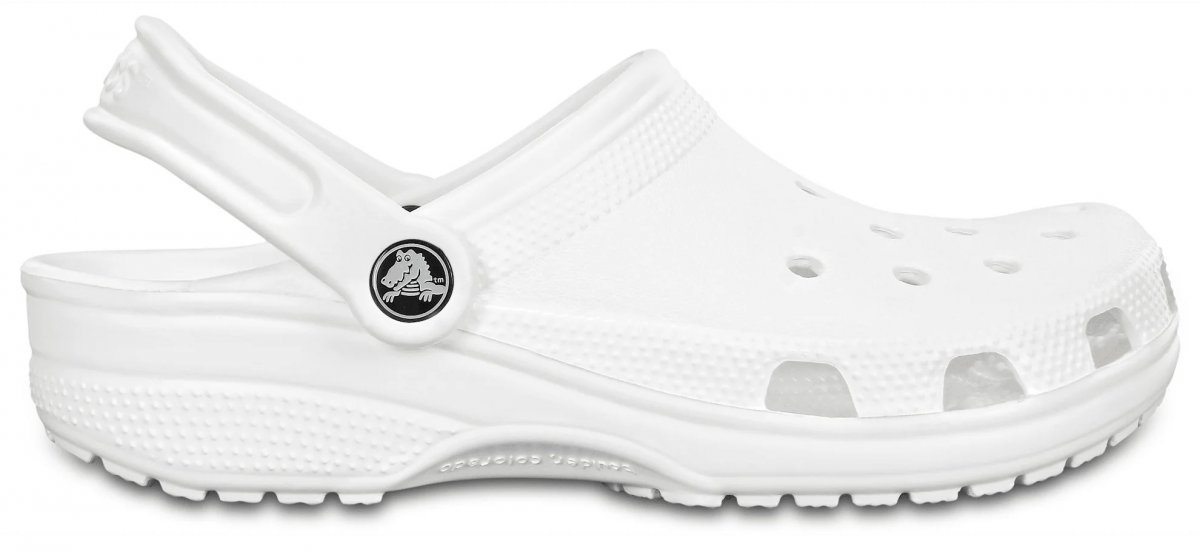 Сабо Crocs Classic Clog 10001-100 р.36/37 белый — фото 1