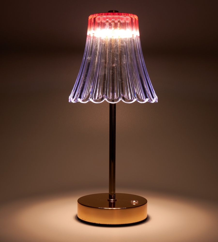 Настольная лампа аккумуляторная Berger 1x1 Вт золото 1054-TL-1 Gold