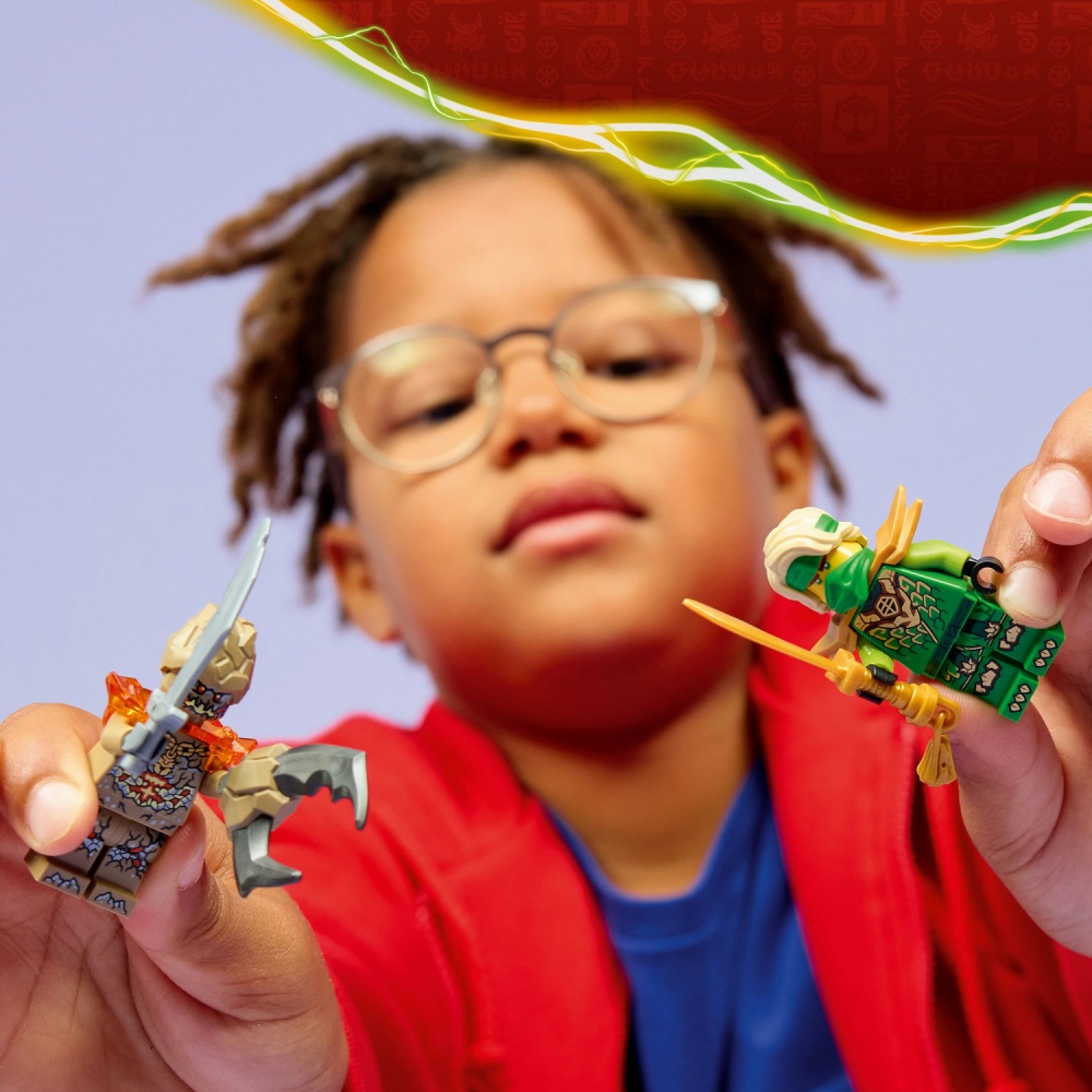 Конструктор LEGO NINJAGO Ллойд против спинера земельного монстра 71850