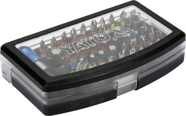 Набор насадок YATO отверточных с держателем 1/4