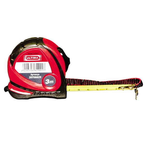 Рулетка Montero 3G44W 3м x16мм