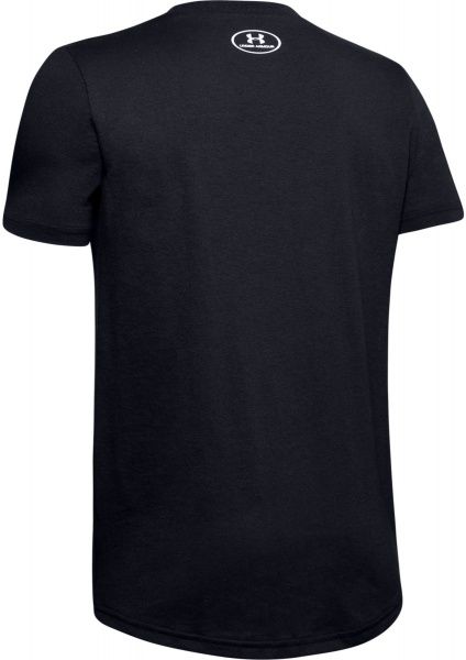 Футболка Under Armour Armour Stacked Short Sleeve 1345270-001 S чорний