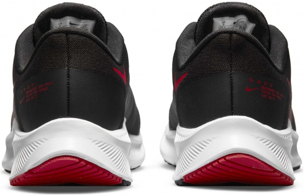Кроссовки Nike Quest 4 DA1105-001 р.US 8 черно-красный