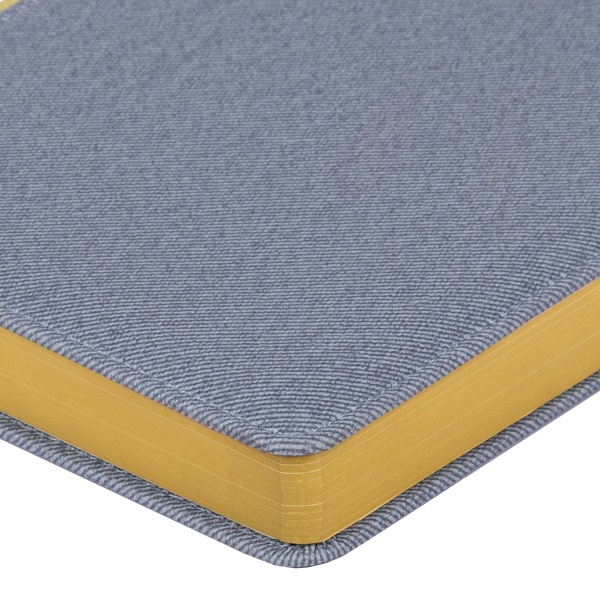 Щоденник датований блакитний джинс/оливковий Leo Planner City A5 2022