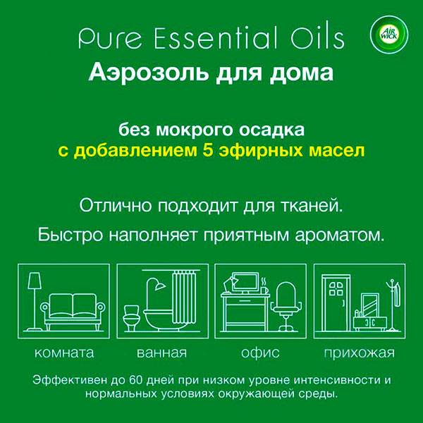 Спрей Air Wick Pure с аромат Цветущего лимона 250 мл