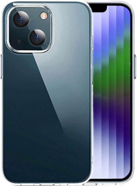 Прозорий TPU чохол oneLounge SilicolDots для iPhone 14 Plus