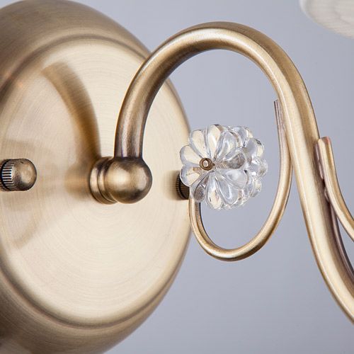 Бра Strotskis Belle 1x40 Вт E14 антична бронза 60039/1 