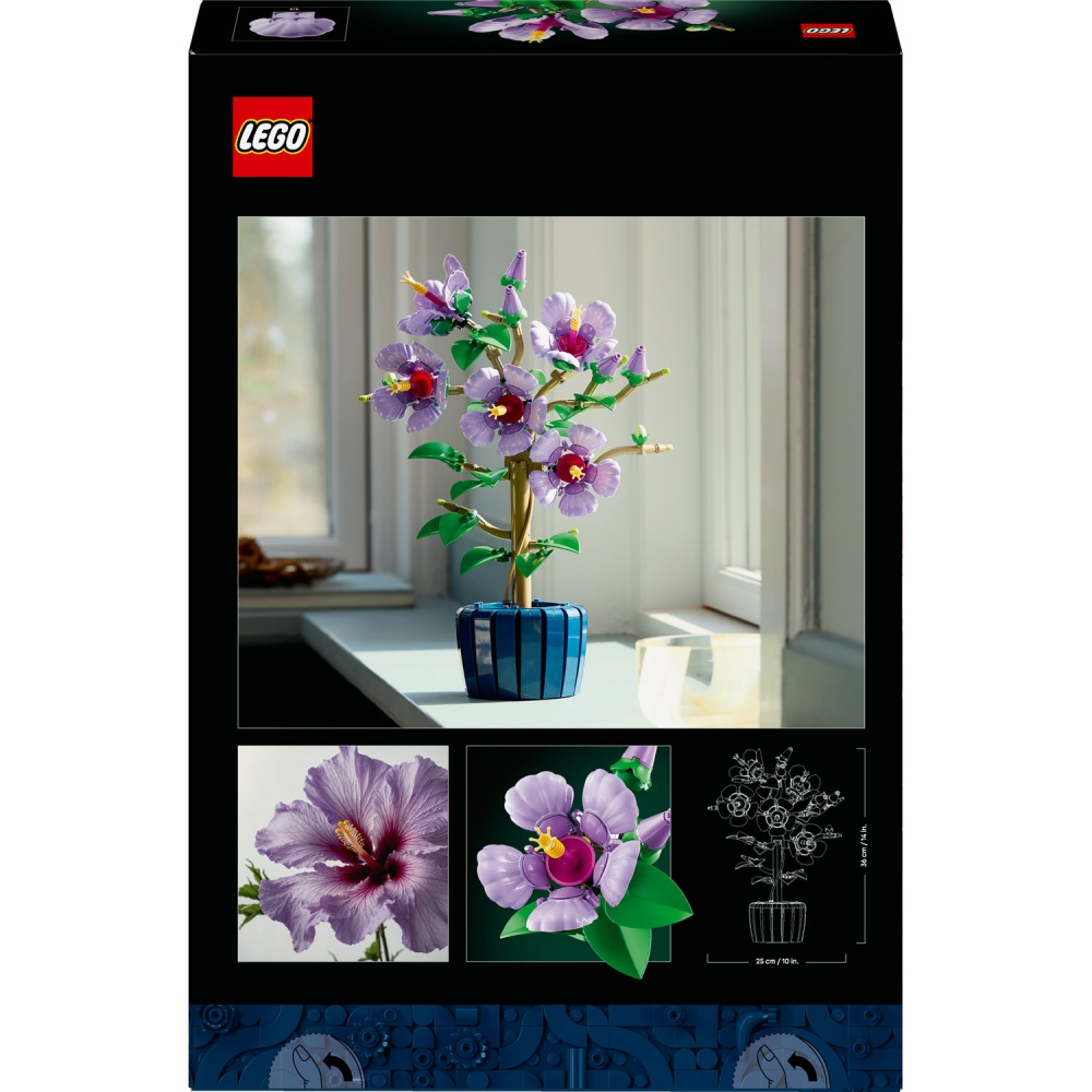 Конструктор LEGO Botanical Гібіскус 10372