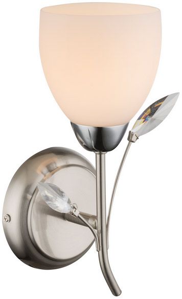 Бра Globo Singu 1x40 Вт E14 белый 60215W 