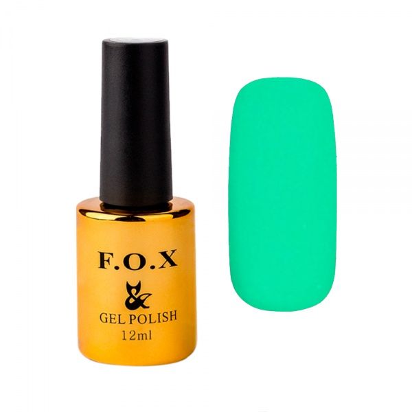 Гель-лак для ногтей F.O.X Pigment POLISH GOLD 181 зелений 12 мл 