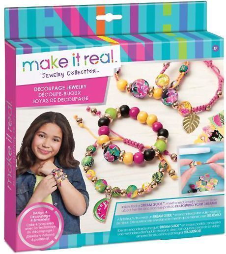 Набор Make it Real для создания волшебного браслетов Декупаж MR1304