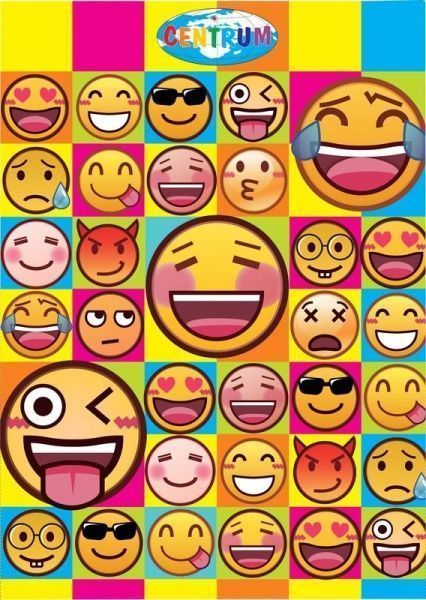 Папка-куточок пластикова А4 Сentrum Emojidex L-тип 0,18мм 87015 Emojidex