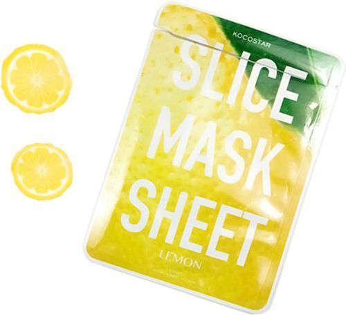 Маска для обличчя Kocostar Slice Mask Sheet Lemon 20 мл 12 шт.