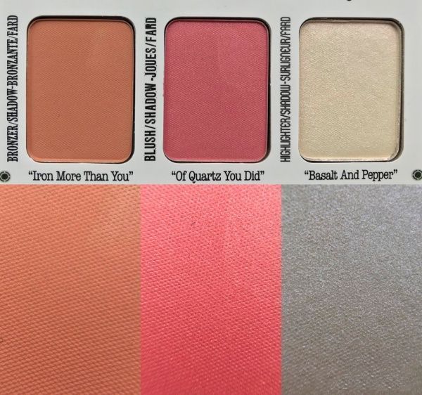 Палетка theBalm Alternative Rock V1 бежево-розовый с мерцанием 24 г