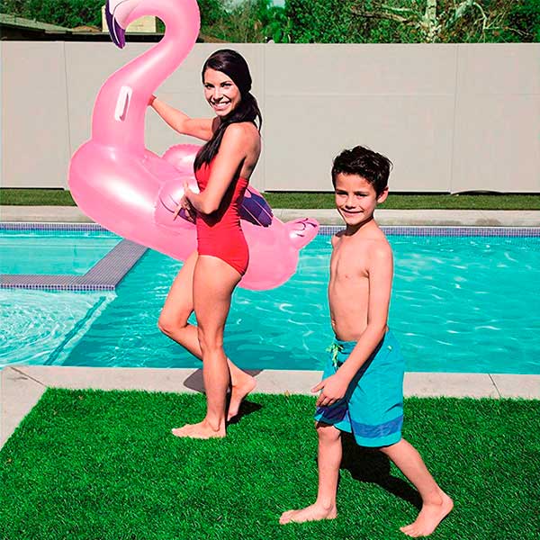 Кресло надувное Bestway 41122 Фламинго 127х127 см