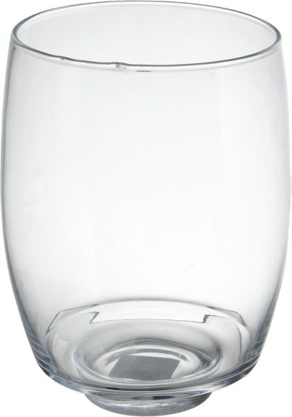 Ваза стеклянная прозрачная 20х26 см