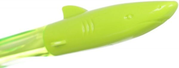 Ручка гелевая Акула зеленая 