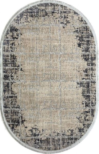 Ковер DILEK GAZIANTEP ITH. IHR. VE TIC.LTD.STI. Venita O 80х150 см 8742 серый