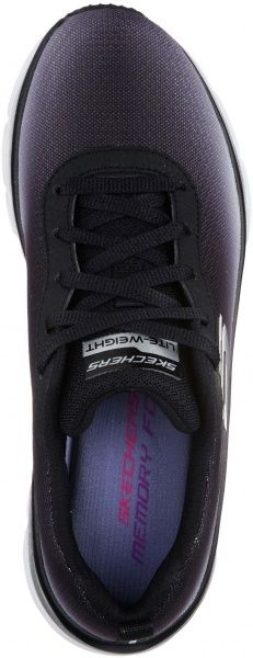 Кроссовки Skechers 12717 BKW р.US 8,5 черно-белый