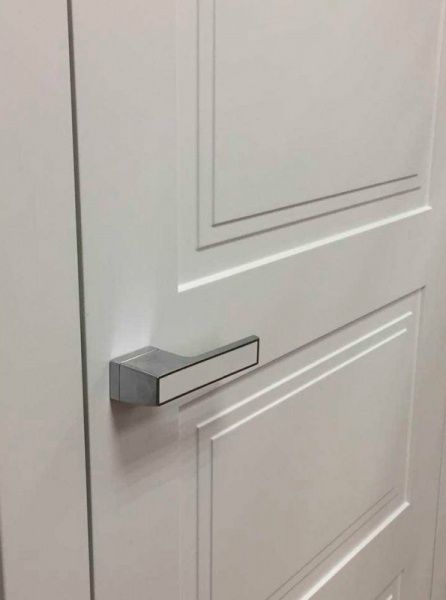 Ручка на розетке MVM Z-1440 MOC матовый старый хром