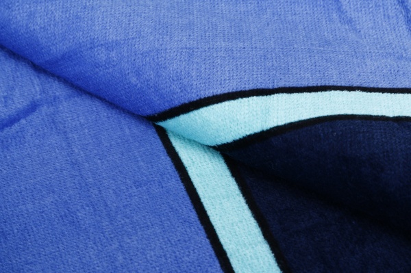 Полотенце пляжное Blue Stripes 71x147 см разноцветный Luna 