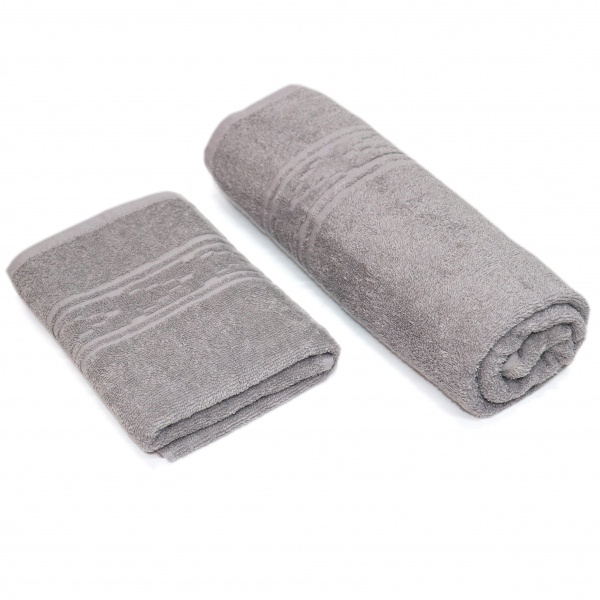 Рушник Nova 70x140 см сірий UP! (Underprice) 