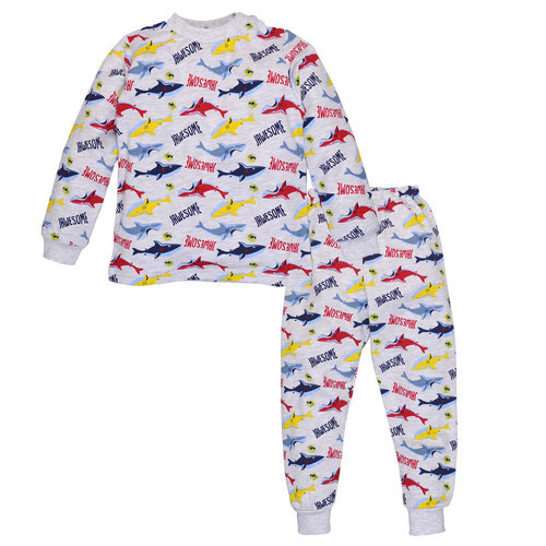 Піжама дитяча для хлопчиків Татошка р.116 сірий із малюнком 0102202акл 